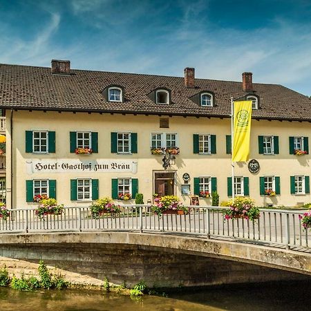 Hotel Zum Braeu Kinding Bagian luar foto