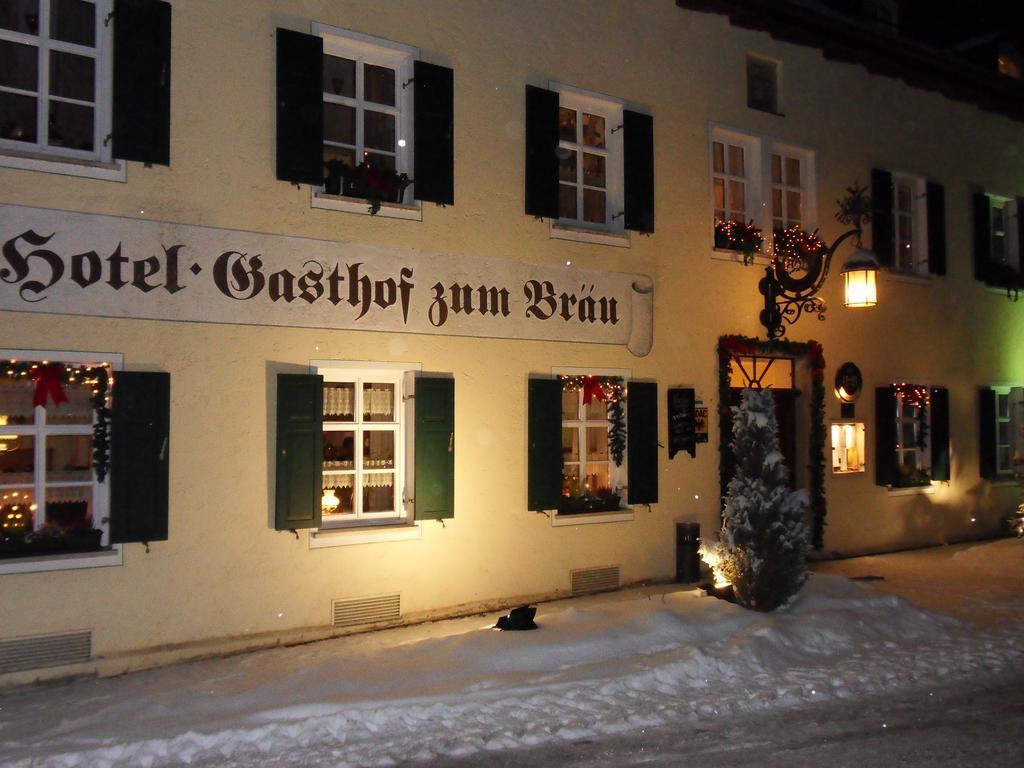 Hotel Zum Braeu Kinding Bagian luar foto