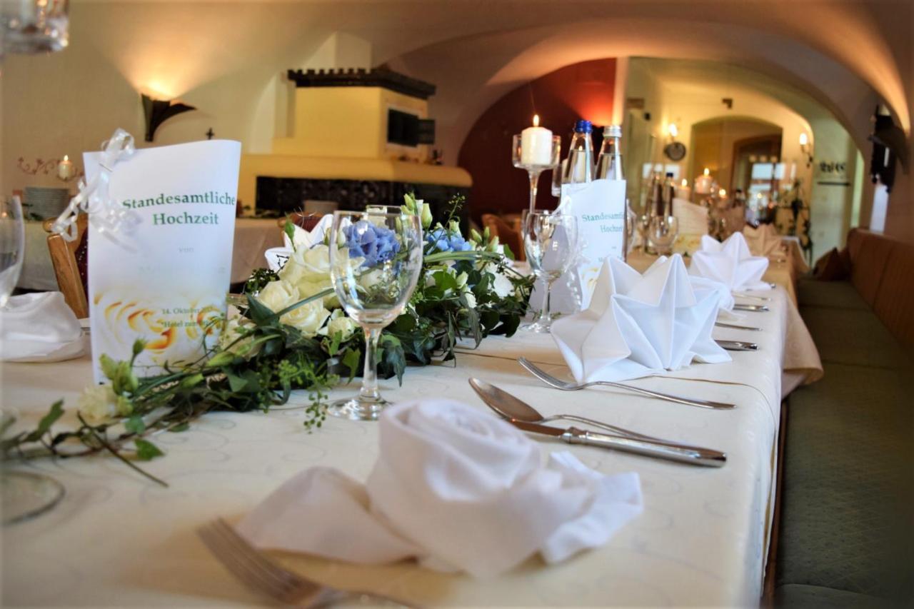 Hotel Zum Braeu Kinding Bagian luar foto
